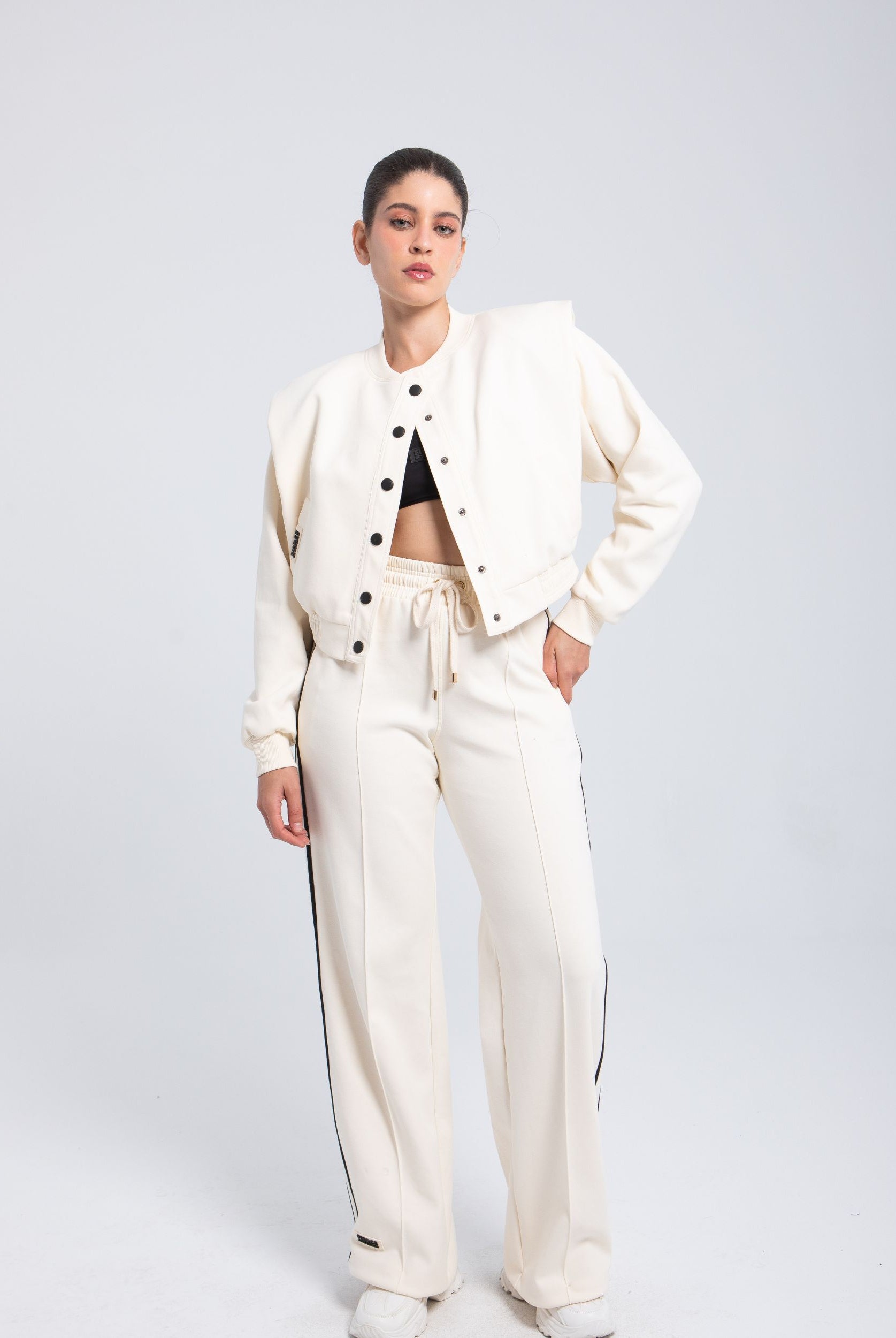 Elite Structured Jacket styled full outfit look