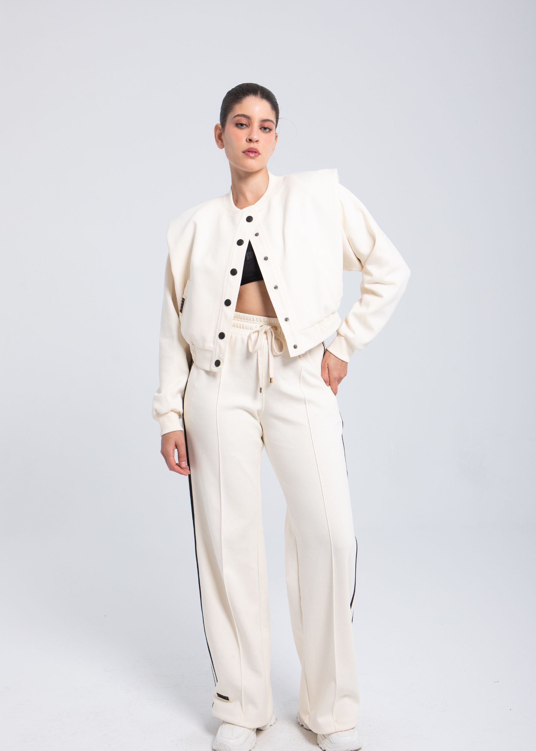 Elite Structured Jacket styled full outfit look