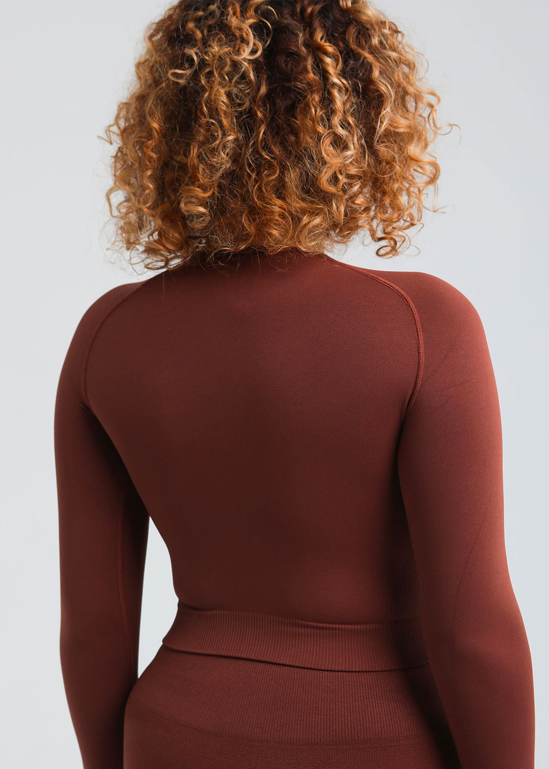 Second Skin Long Sleeve Crop Top – Sculpted & Sleek