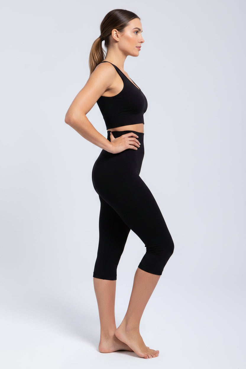 Second Skin shaping legging — Jet Black