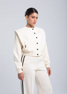 Elite Structured Jacket padded shoulder construction