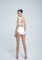 Faya Bikini Top with underwire support and bold band detailing