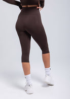 Second Skin Sculpting High-Waist Capri - Espresso