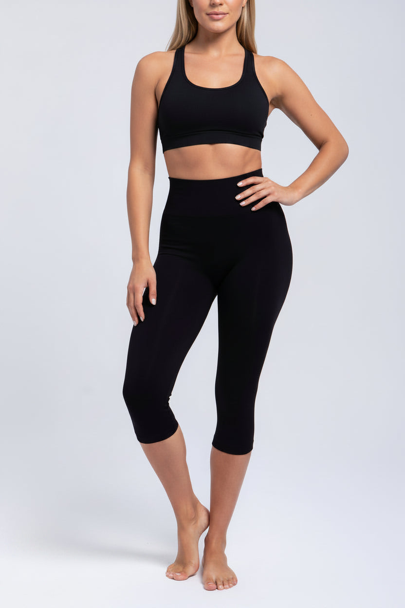Second Skin shaping legging — Jet Black