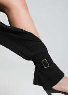 Sheer Cargo Pants with adjustable waist and ankle belts for customizable fit